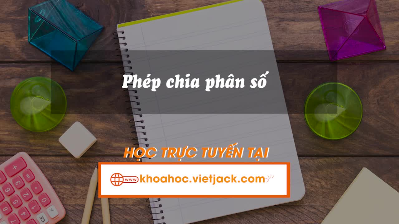 Phép chia phân số