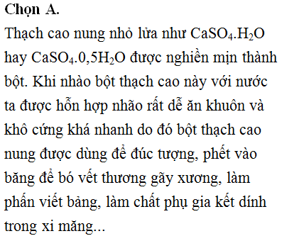 Hợp Chất Dùng Để Bó Bột Đúc Tượng: Tìm Hiểu Chi Tiết Và Ứng Dụng Hiệu Quả