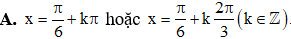 Nghiệm của phương trình sin x - căn 3. cos x = 2. sin 3x là (ảnh 1)