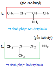 Trong các tên gọi dưới đây, tên nào phù hợp với chất C6H5-CH2-NH2