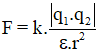 Điều nào sau đây là không đúng Lực tương tác giữa hai điện tích điểm đứng (ảnh 1)