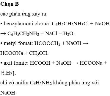 NaOH Không Tác Dụng Với Chất Nào - Tìm Hiểu Những Tính Chất Đặc Biệt