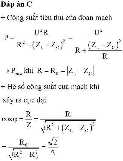 Đặt hiệu điện thế u bằng u0 sin omega t