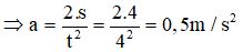 Vật có m = 1kg đang đứng yên. Tác dụng một lực F = 5N hợp với phương chuyển động (ảnh 8)