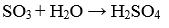 Oxit khi tác dụng với nước tạo ra dung dịch axit sunfuric là  A. CO2  B. SO3  C. SO2  D. K2O (ảnh 1)