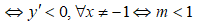 Tìm tất cả các giá trị thực của tham số m sao cho hàm số y = (x - m (ảnh 2)