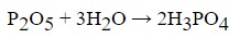 Chất tác dụng với nước tạo ra dung dịch axit là K2O  CuO P2O5 CaO (ảnh 1)
