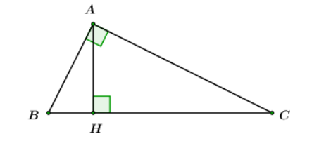 Cho tam giác ABC có AB = 4cm, AC = 4 căn 3, BC = 8cm Tính số đo góc B, C  và độ dài đường cao AH của ABC (ảnh 1)