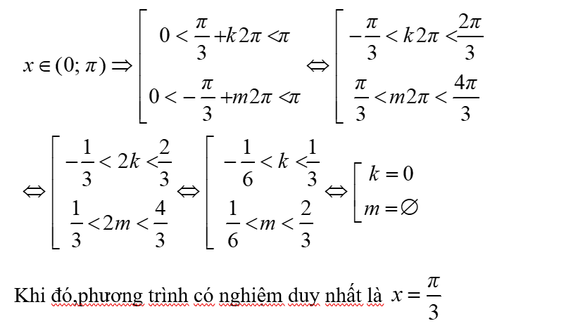Tìm nghiệm x ∈ (0; pi) của phương trình: 5cosx + sinx - 3 = căn(2)sin(2x + pi/4): A.x=pi/3 B.x=pi/2 (ảnh 3)