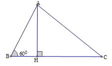 Cho tam giác ABC có AB = 12, AC = 15 và  góc B = 60 độ Tính BC  A. BC= 3 căn 3+ 6 (ảnh 1)