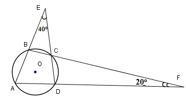 Cho hình vẽ dưới đây: Khi đó mệnh đề đúng là: góc ABC = 80 độ  B. ABC= 90 độ (ảnh 1)