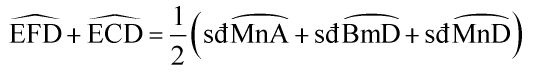Cho (O; R) và dây AB bất kỳ. Gọi M là điểm chính giữa cung nhỏ AB E, F là hai điểm bất kì trên dây AB (ảnh 3)