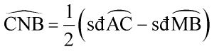 Cho (O; R) có hai đường kính AB, CD vuông góc với nhau Gọi M là điểm chính giữa cung BC (ảnh 2)