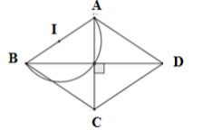 Cho các hình vuông ABCD có cạnh AB cố định. Tìm quỹ tích giao điểm O của hai đường chéo (ảnh 1)