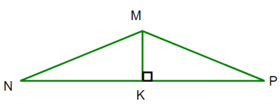 Trong tam giác MNP có: (ảnh 1)