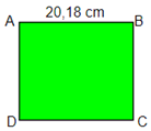 Cho hình vuông ABCD có số đo như hình vẽ . Tính chu vi hình vuông ABCD (ảnh 1)