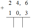 24, 6 + 10, 3 =  Ta có: Thực hiện phép cộng như cộng (ảnh 1)