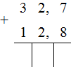 32, 7 + 12, 8 Ta có: Thực hiện phép cộng như cộng các số tự nhiên. (ảnh 1)