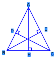 Hãy chỉ ra  đáy và đường cao tương ứng của hình tam giác trên:  Trong hình tam giác ABC: (ảnh 1)
