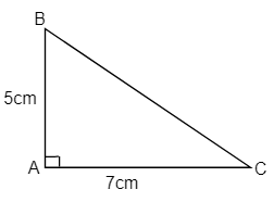  Cho tam giác ABC có số đo như hình vẽ . Tính diện tích tam giác ABC. A. 15,5cm^ 2  (ảnh 1)