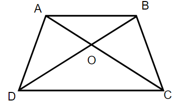 Cho hình thang ABCD, hai đường chéo AC và BD cắt nhau tại O (hình trên). Biết diện tích hình tam giác ODC gấp (ảnh 1)