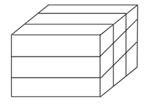  Một viên gạch dạng hình hộp chữ nhật có chiều dài 22 cm, chiều rộng 7 cm, chiều cao 5 cm. Tính diện tích toàn (ảnh 1)