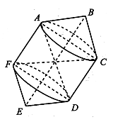 Trong mặt phẳng cho một hình lục giác đều cạnh bằng 2 (ảnh 1)