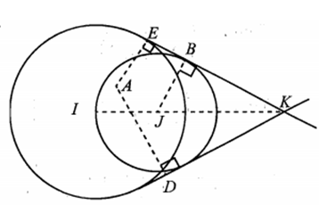 Trong không gian Oxyz, cho mặt cầu (S1) có tâm I(2;1;0) (ảnh 1)