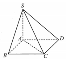 Cho hình chóp S.ABCD có đáy ABCD là hình vuông cạnh  (ảnh 1)