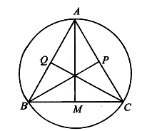 Xét tam giác ABC nhọn nội tiếp đường tròn (O;R). Gọi V1, V2, V3 (ảnh 2)