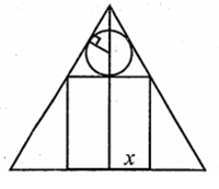 Cho hình nón có thiết diện qua trục là một tam giác đều cạnh a. Bên trong hình (ảnh 2)