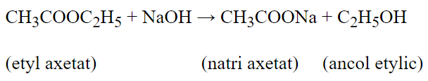 Thủy phân este X trong môi trường kiềm, thu được natri axetat và ancol etylic. Công thức của X là (ảnh 1)