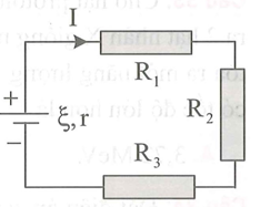 Cho mạch điện như hình vẽ, trong đó nguồn điện có suất điện động 12 V (ảnh 1)