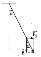 Một con lắc đơn, vật treo có khối lượng m = 1g (ảnh 1)