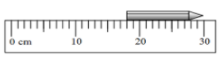 Đo chiều dài của chiếc bút chì theo cách nào sau đây là hợp lí nhất? (ảnh 1)