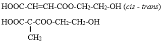 Đun nóng hỗn hợp etylen glicol và một axit cacboxylic mạch hở (ảnh 1)