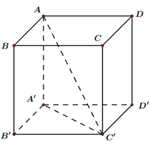 Tính thể tích V của khối lập phương   Biết  (ảnh 1)