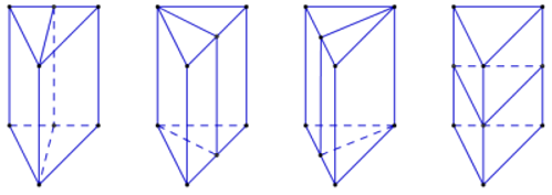 Hình lăng trụ tam giác đều có bao nhiêu mặt phẳng đối xứng?  (ảnh 1)