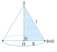 Từ miếng tôn hình vuông ABCD cạnh bằng 8dm, người ta cắt ra hình quạt tâm A bán kính AB = 8dm  (như hình vẽ) (ảnh 2)