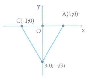 Cho tam giác đều ABC có diện tích bằng căn bậc 2 của 3 quay xung quanh cạnh AC của nó. Tính thể tích V của khối tròn xoay được tạo thành (ảnh 1)