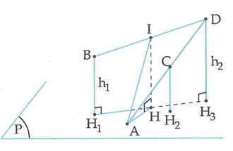Trong không gian với trục tọa độ Oxyz, cho 3 điểm A(-1;-4;4), B(1;7;-2), C(1;4;-2) (ảnh 1)