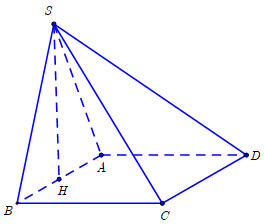 Cho hình chóp S.ABCD có đáy ABCD là hình chữ nhật, tam giác SAB (ảnh 1)
