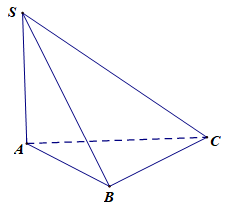 Cho hình chóp S.ABC có đáy là tam giác đều cạnh a, (ảnh 1)