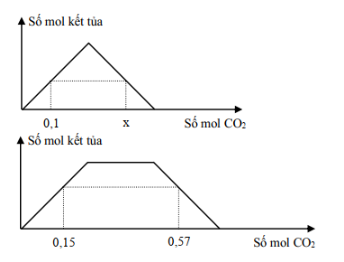 Dung dịch X chứa a mol Ba(OH)2. Dung dịch Y chứa hỗn hợp gồm (ảnh 1)