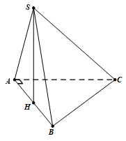 Cho hình chóp S.ABC có đáy ABC là tam giác vuông tại A và có (ảnh 1)