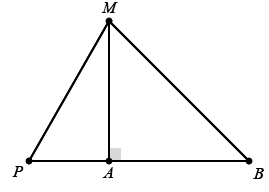 Một nguồn âm điểm P phát ra âm đẳng hướng. Hai điểm A, B nằm trên cùng (ảnh 1)