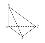 Cho hình chóp S.ABC có SA vuông góc với mặt phẳng (ABC), SA = căn bậc hai của 2.a (ảnh 1)