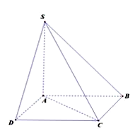 Cho hình chóp S.ABCD có đáy là hình vuông cạnh a. Cạnh bên a = a căn bậc 2 của 7 (ảnh 1)