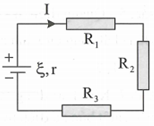 Cho mạch điện như hình vẽ, trong đó nguồn điện có suất điện động 12V và có điện trở trong (ảnh 1)
