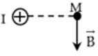 Hình vẽ nào dưới đây xác định sai hướng của véc tơ cảm ứng từ tại M gây bởi dòng  (ảnh 2)